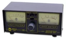 Zetagi 203W Twin SWR Watt Power Meter 3-200mhz