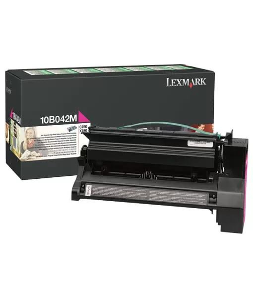 Lexmark toner High yield 10B042m magenta για C750/X750 3 Lexmark toner High yield 10B042m magenta για C750/X750