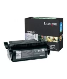 Lexmark Toner High Yield 12A5845 Black  25K