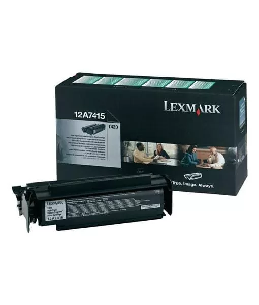 Lexmark toner high yield 12A7415 black (12A7415,T420) 3 Lexmark toner high yield 12A7415 black (12A7415,T420)
