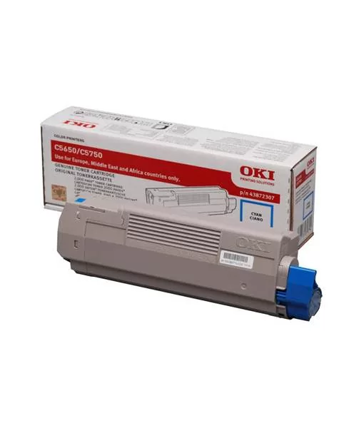 Oki toner C5650/C5750 cyan (43872307) 3 Oki toner C5650/C5750 cyan (43872307)