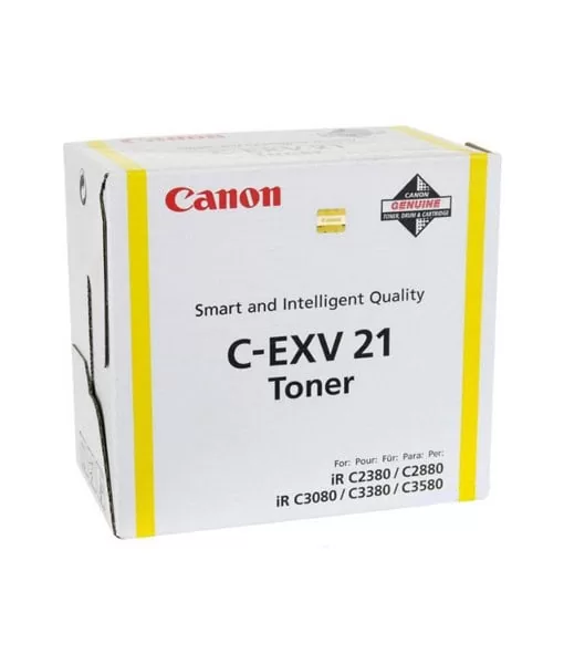 Canon C-EXV 21 Toner Yellow (0455B002) 3 Canon C-EXV 21 Toner Yellow (0455B002)
