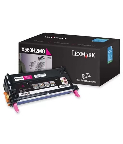 Lexmark X560H2MG Original Toner Cartridge Magenta 3 Lexmark X560H2MG Original Toner Cartridge Magenta