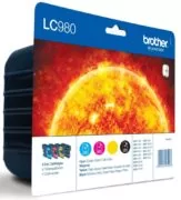 Brother Printcartridge multipack LC-980 black / cyan / magenta / yellow (LC980VALBPDR) 1