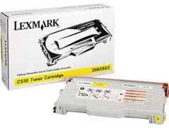 Lexmark toner 20K0502 yellow