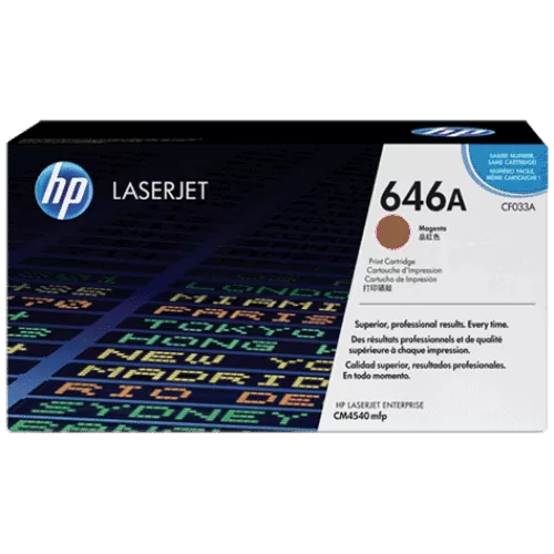 Hp 646A Original Toner Magenta (CF033A) 3 Hp 646A Original Toner Magenta (CF033A)