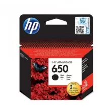 Hp μελάνι no.650 black (CZ101AE)