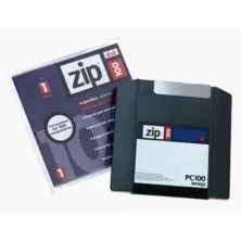 IOMEGA zip disk 100MB mac formatted (02014390)