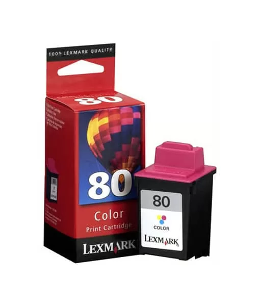 Lexmark μελάνι no.80 (12A1980E) 3 Lexmark μελάνι no.80 (12A1980E)