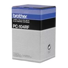 Brother μελανοταινία PC-104RF black (4pcs/Box)  PC104RF