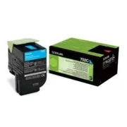 Lexmark toner 702C cyan (70C20C0)
