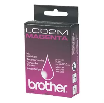 Brother μελάνι LC02M magenta 3 Brother μελάνι LC02M magenta
