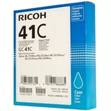Ricoh μελάνι GC 41C cyan (405762, GC41C)