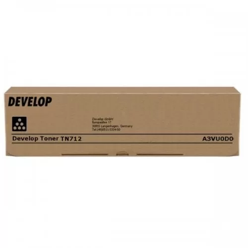 Develop toner TN712 black (A3VU0D0) 3 Develop toner TN712 black (A3VU0D0)