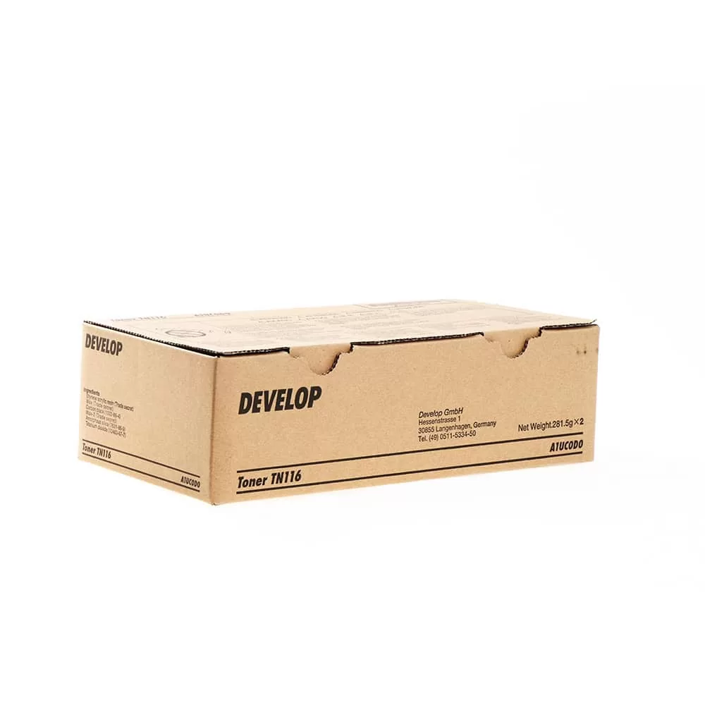 Develop toner TN116 black 2 τεμάχια (A1UC0D0) 3 Develop toner TN116 black 2 τεμάχια (A1UC0D0)