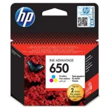 Hp μελάνι no.650 tri-color (CZ102AE)