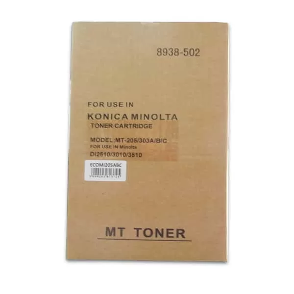 Konica Minolta toner MT205B / MT303B black συμβατό (8937755,8937749) 1TEM 3 Konica Minolta toner MT205B / MT303B black συμβατό (8937755,8937749) 1TEM