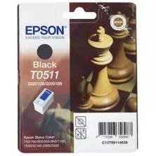 Epson μελάνι T0511 black (S020108)