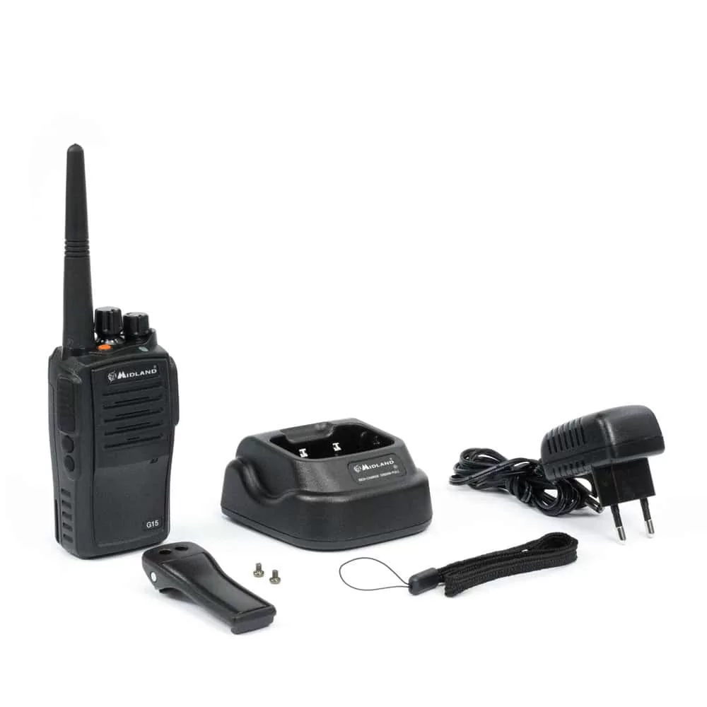 MIDLAND G15 (PMR 446 Φορητός αδιάβροχος πομποδέκτης) 8 MIDLAND G15 (PMR 446 Φορητός αδιάβροχος πομποδέκτης) - Image 6