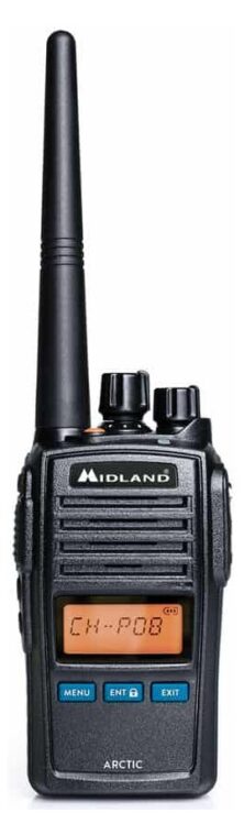 MIDLAND ARCTIC VHF Marine Αδιάβροχος φορητός πομποδέκτης