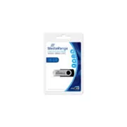 MediaRange USB 2.0 Flash Drive 16GB (Black/Silver) 1