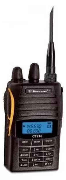 MIDLAND CT-710 Dual Band VHF/UHF Φορητός πομποδέκτης 3 MIDLAND CT-710 Dual Band VHF/UHF Φορητός πομποδέκτης