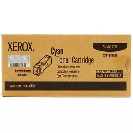 Xerox toner cartridge cyan (106R01331, 106R01335), 1k 3 Xerox toner cartridge cyan (106R01331, 106R01335), 1k