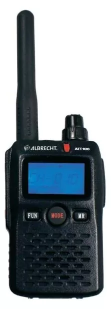 ALBRECHT ATT 100 (Φορητός πομποδέκτης ειδικά σχεδιασμένος για τουριστικούς οδηγούς & ξεναγούς)