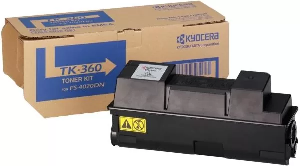 Kyocera TK-360 Toner Black (1T02J20EU0, TK360) 3 Kyocera TK-360 Toner Black (1T02J20EU0, TK360)