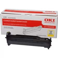 Oki C3300/C3400/C3450/C3600 Drum Unit Yellow 15K Pgs (43460205)