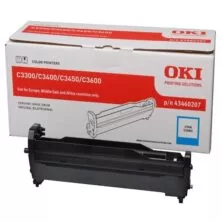 Oki C3300/C3400/C3450/C3600 Drum Unit Cyan 15K Pgs (43460207)