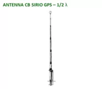 SIRIO GPS 27 Vertical 1/2 Antenna (26-28Mhz) GPS-27