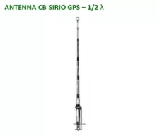 SIRIO GPS 27 Vertical 1/2 Antenna (26-28Mhz) GPS-27
