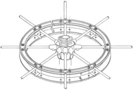 SIRIO 827 ANTI-VIBRATION NYLON RING (Δακτυλίδι περιορισμού θορύβου κεραίας SIRIO 827) 4
