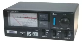 MAAS RS-600 SWR-PWR Meter (Γέφυρα Στασίμων-Ισχύος 400Watt)