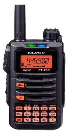YAESU FT-70DE Mono Bander VHF/UHF Φορητός πομποδέκτης