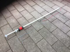 SIRIO GAIN MASTER HW Fiberglas CB and 10m Vertical λ/2 Antenna (27-30Mhz) 2