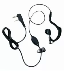 TalkLine TA-1222-LMD Μικρόφωνο ακουστικό με PTT & στήριξη αυτιού με υποδοχή 2pin τύπου