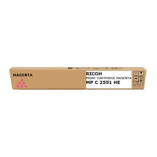 Ricoh MP C2551HE Original Toner Magenta 9.5K (841506) 3 Ricoh MP C2551HE Original Toner Magenta 9.5K (841506)