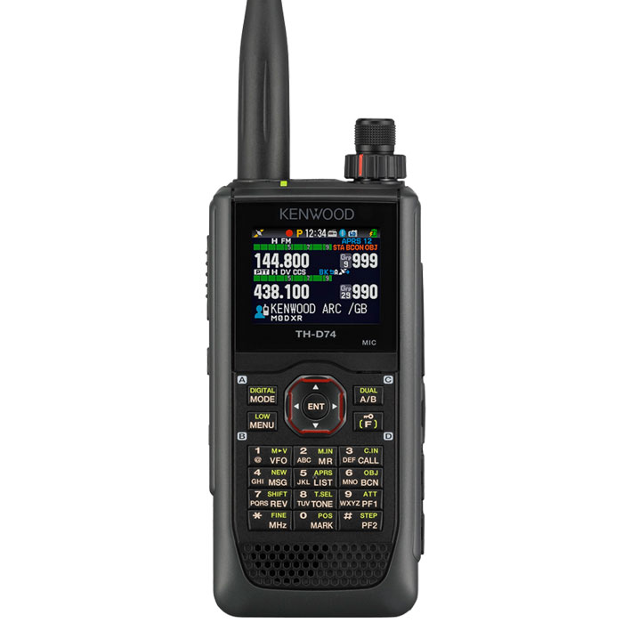 KENWOOD TH-D74E Dual Band VHF/UHF Φορητός πομποδέκτης – ΑΥΓΟΥΣΤΗΣ