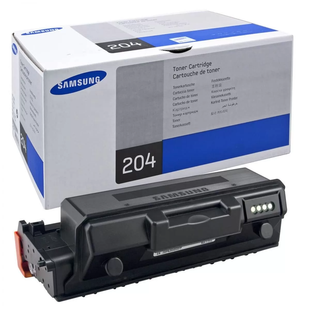Samsung MLT-D204S Original Toner Black 3K Pgs (SU938A) 3 Samsung MLT-D204S Original Toner Black 3K Pgs (SU938A)