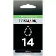 Lexmark No. 14 Original Μαύρο Μελάνι (18C2090E) 1