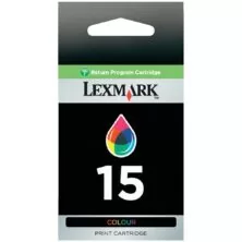 Lexmark No. 15 Original Έγχρωμο Μελάνι (18C2110E)