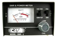 CRT-2SWR-PWR Meter (Γέφυρα Στασίμων-Ισχύος 100Watt) SWR2