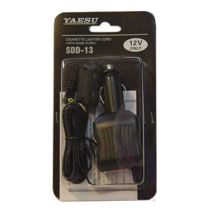 YAESU SDD-13 Φορτιστής αυτοκινήτου με φίλτρο θορύβου (12-16V. - 2Amp.) SDD13 3 YAESU SDD-13 Φορτιστής αυτοκινήτου με φίλτρο θορύβου (12-16V. - 2Amp.) SDD13