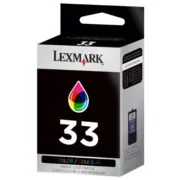 Lexmark No. 33 Original Έγχρωμο Μελάνι 185Pgs (018CX033E)