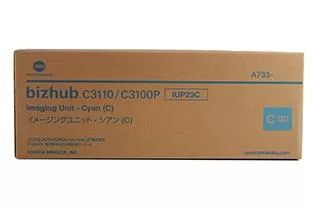 Konica Minolta IUP23C Bizhub C3100P/C3110 Drum Unit Cyan 25K (A7330KH) 3 Konica Minolta IUP23C Bizhub C3100P/C3110 Drum Unit Cyan 25K (A7330KH)