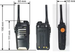 Hytera TC-320 (PMR446 Μονός Επαγγελματικός Φορητός Πομποδέκτης) 3