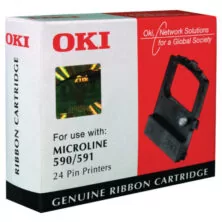 OKI Microline 590/591 Original μαύρη μελανοταινία (09002316) ML590