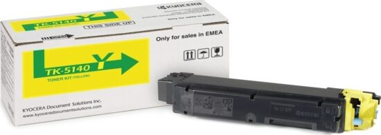 Kyocera TK-5140Y Original Toner Yellow 5K (1T02NRANL0)